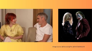 Joaquin Phoenix and Lady Gaga's awkward interview moment goes viral