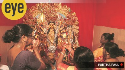 Durga Puja How sex workers at Sonagachi are using their area s  