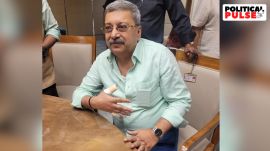 Kalyan Banerjee reportedly hurt his thumb and finger, which started bleeding during the row, and was provided first aid by officials and MPs present during the meeting. (ANI Photo)