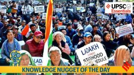 Knowledge nugget of the day: Ladakh and Schedule 6