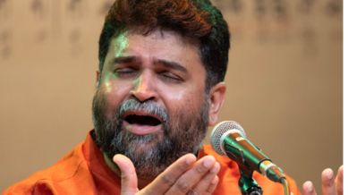 Dewas-based Hindustani classical vocalist Bhuvanesh Komkali