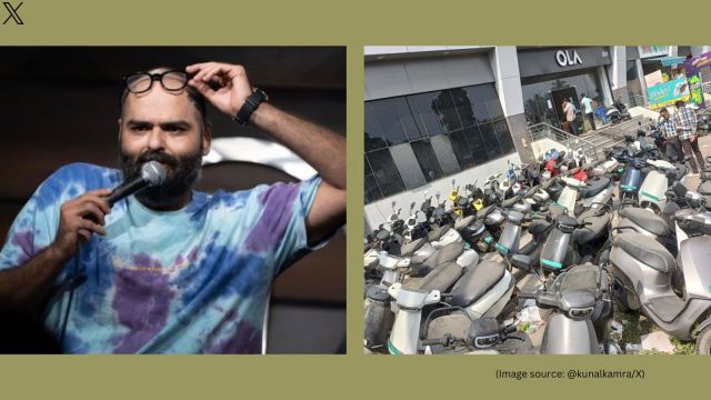 Kunal Kamra's fresh jab at Ola CEO Bhavish Aggarwal (Image source: @kunalkamra/X)