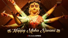 Happy Durga Navami 2024 Wishes Images: Wishes to you and your family.