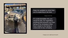 Manager's cold response to employee's car accident goes viral