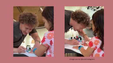Mark Zuckerberg turns nail artist for daughter in viral Instagram video