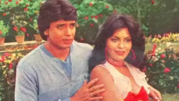 Mithun Chakraborty-Zeenat Aman- taqdeer-1983