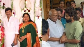 Stars mourned the loss of Rajendra Prasad's daughter, who passed away following a cardiac arrest.