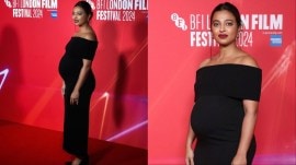 Radhika Apte debuts her baby bump.