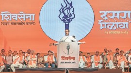 Uddhav Thackeray, BJP, RSS, satta jihad, Maharashtra Assembly polls, Shiv Sena Dussehra rally, BJPs vote jihad allegations, Hindutva, Chhatrapati Shivaji Maharaj, Indian express news