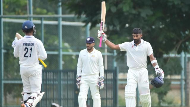 N Jagadeesan hundred in Ranji Trophy