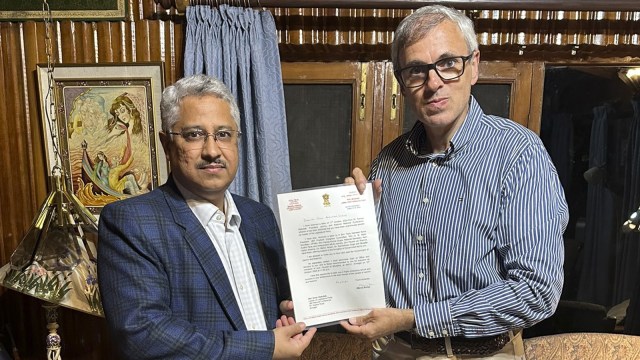 J&K L-G invites Omar to take oath as CM tomorrow