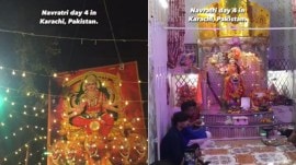 Karachi’s Navratri celebrations (Image source: @iamdheerajmandhan/Instagram)