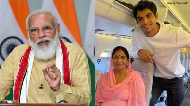 Neeraj Chopra Mother churma PM Modi