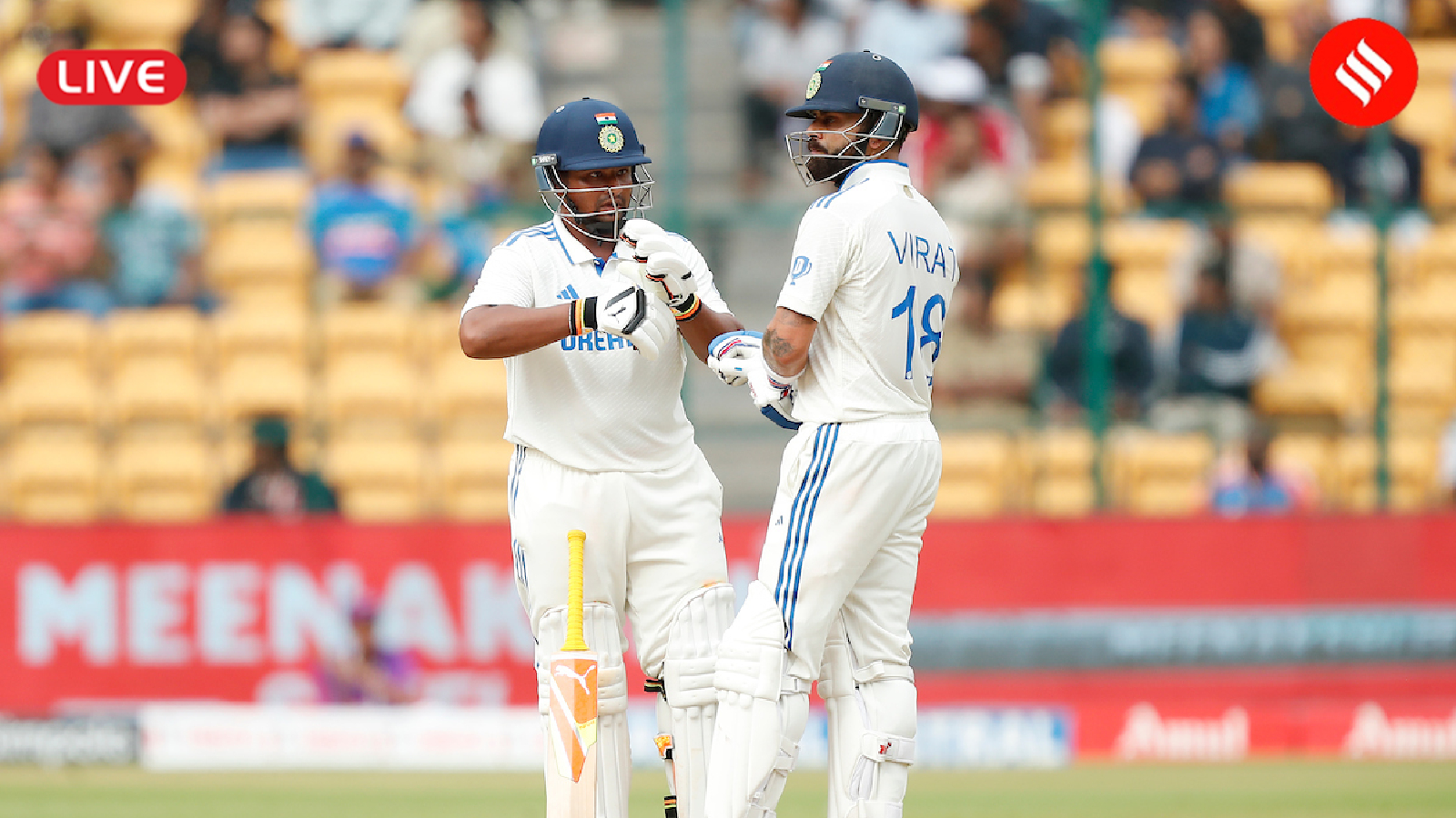 IND vs NZ 1st Test Live Cricket Score, India vs New Zealand Test Match