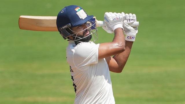 Shreyas Iyer also completed 6000 First Class during his knock against Maharashtra in the Ranji Trophy. (PTI)