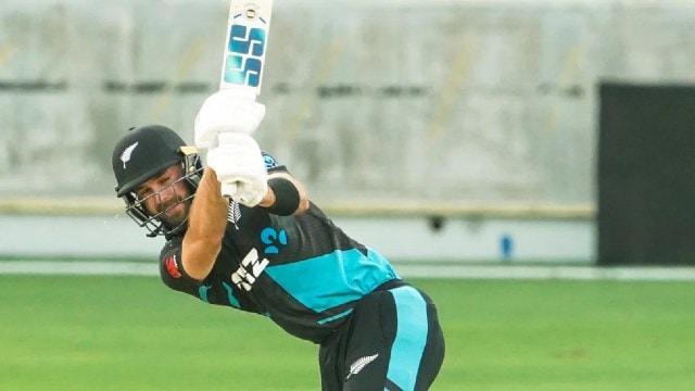 New Zealand's Chad Bowes smashed a 103-ball double hundred for Canterbury Kings in the domestic competition. (Emirates Cricket Board)