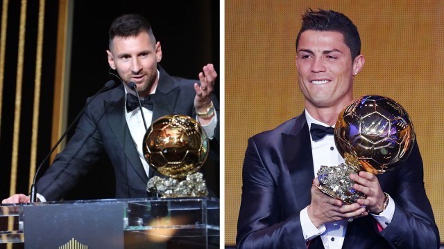  Lionel Messi and Cristiano Ronaldo headlined the awards for implicit    a decennary  since 2008. (Reuters)