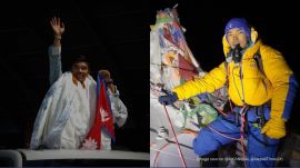Nepali teenager Nima Rinji Sherpa conquers Earth's 14 highest peaks (Image source: @UKinNepal, @NepaliTimes/X)