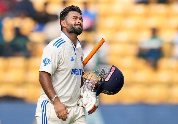 Rishabh Pant departs after scoring 99