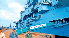 Indian Navy, Houthi militants, Red Sea tensions, Iran-backed Houthi militants, ITS Cavour, Vice Admiral Aurelio De Carolis, Indian express news, current affairs