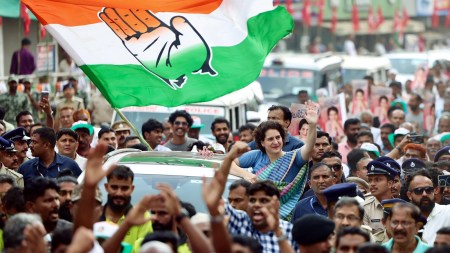 Priyanka begins Wayanad campaign, targets BJP over landslide relief funds