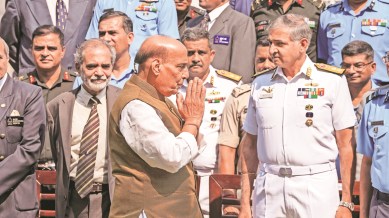 Rajnath Singh, defence minister Rajnath Singh, Indian military leaders, strategic advantages, geopolitical landscape, Indian express news