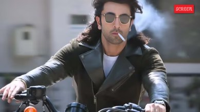 Ranbir Kapoor in a still from movie Animal