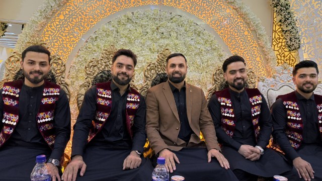 Rashid Khan ties knots in a grand ceremony in Kabul