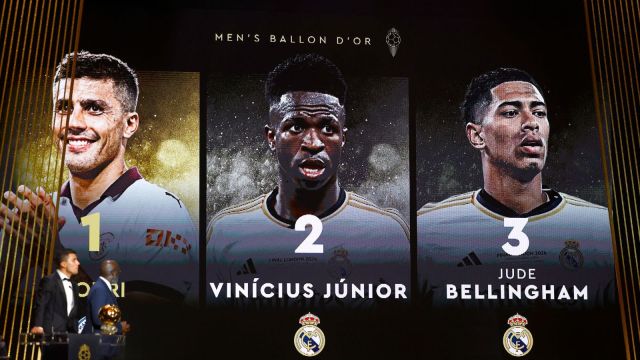 Vinicius and Rodri for Ballon d'Or 2024