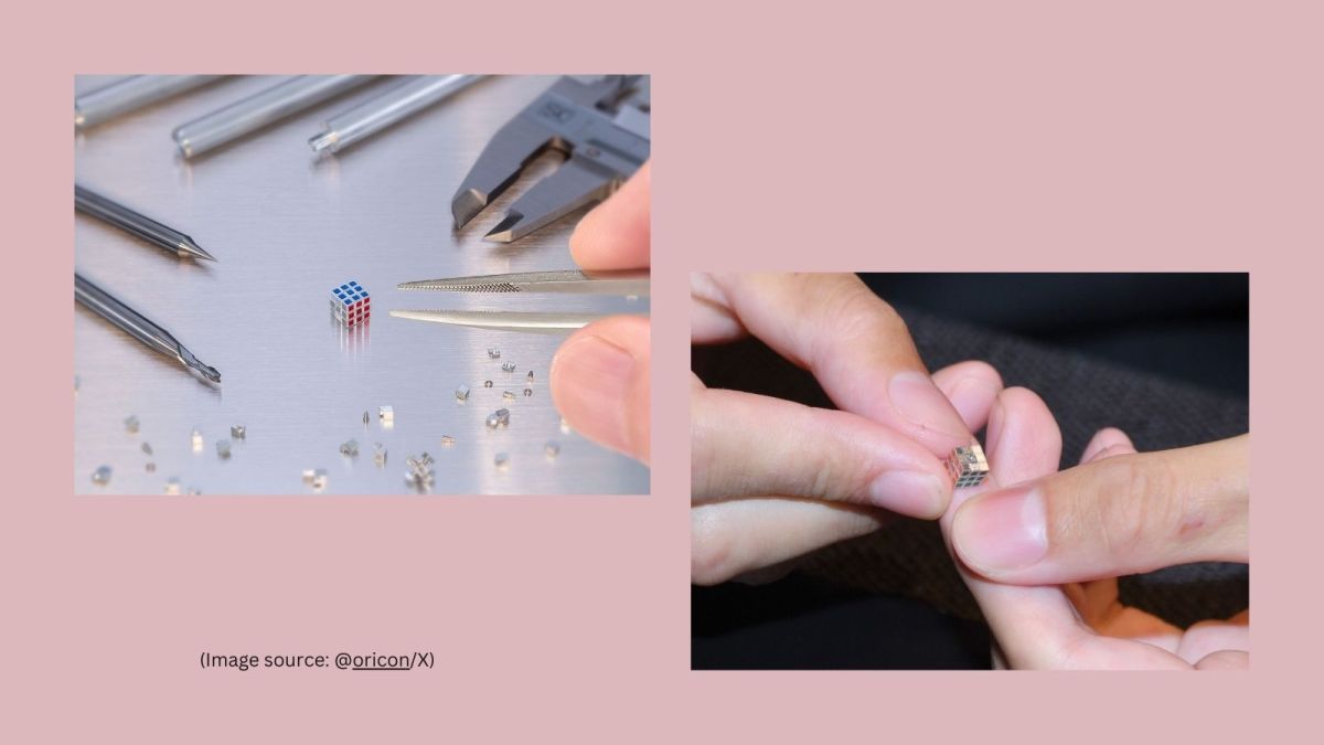 World's smallest Rubik's cube, hits market in Japan with a hefty price