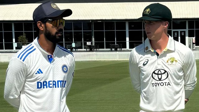 Ruturaj Gaikwad and Nathan McSweeney, India A vs Australia A