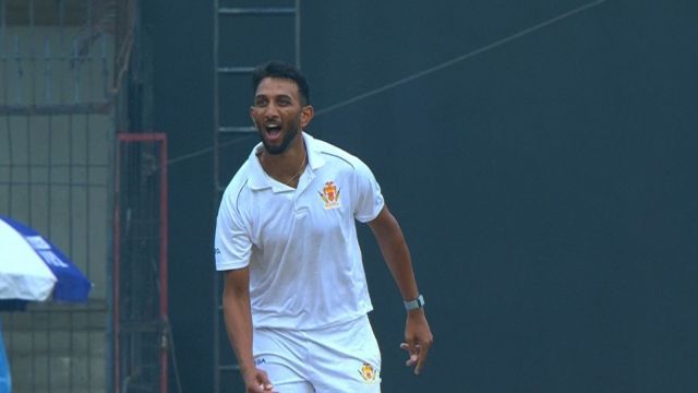 Ranji Trophy 2024/25: Sai Kishore vs Saurashtra