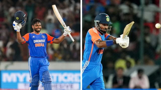 IND vs BAN 3rd T20I: Sanju Samson and Hardik Pandya