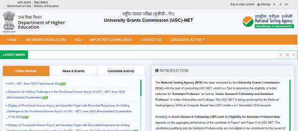 UGC NET June 2024 Results: Website to check scorecard