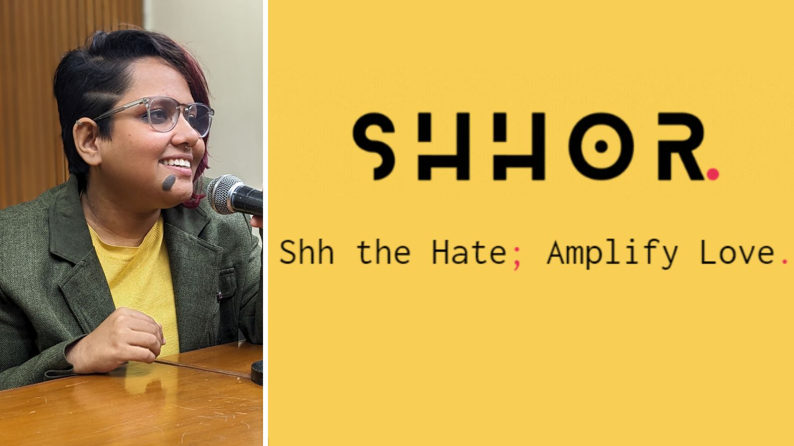 Aindriya Barua, creator of Shhor AI.