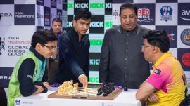 Shreyas Royal Indian chess