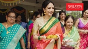 Sobhita Dhulipala kicks off wedding ceremonies with Naga Chaitanya, see her Godhuma Raayi Pasupu photos