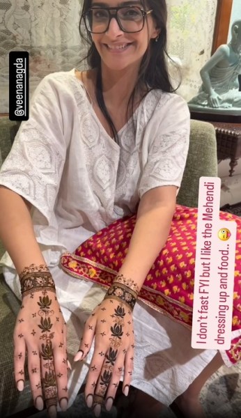 Sonam Kapoor reveals not fasting connected  Karwa Chauth