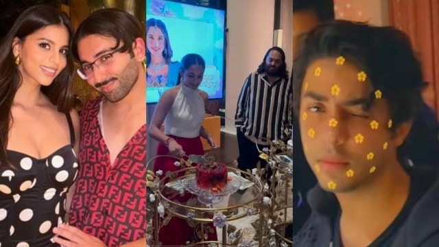 Suhana Khan- Aryan Khan- orry- Radhika Merchant birthday