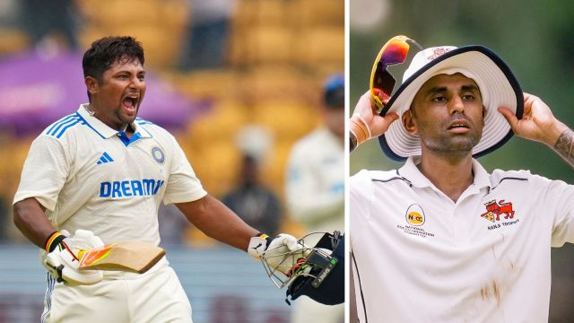 Suryakumar Yadav lauds Sarfaraz Khan