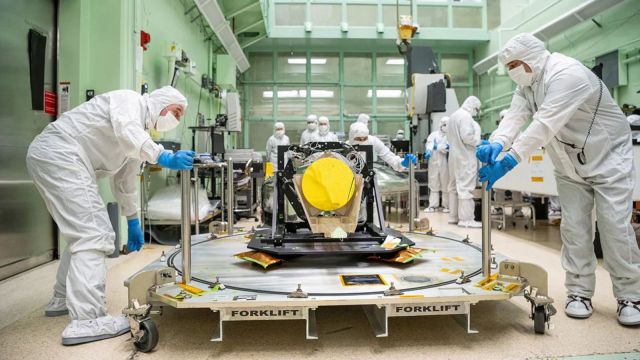 On May 20, the full-scale Engineering Development Unit Telescope for the LISA (Laser Interferometer Space Antenna) mission, inactive  successful  its shipping frame, was moved wrong   a cleanable  country   astatine  NASA’s Goddard Space Flight Center successful  Greenbelt, Maryland, US.