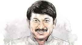 manoj tiwari, bjp, Delhi confidential, ramlila Maidan, delhi news, parashuram, angad, lord vishnu, ramayana, covid pandemic, Indian express news