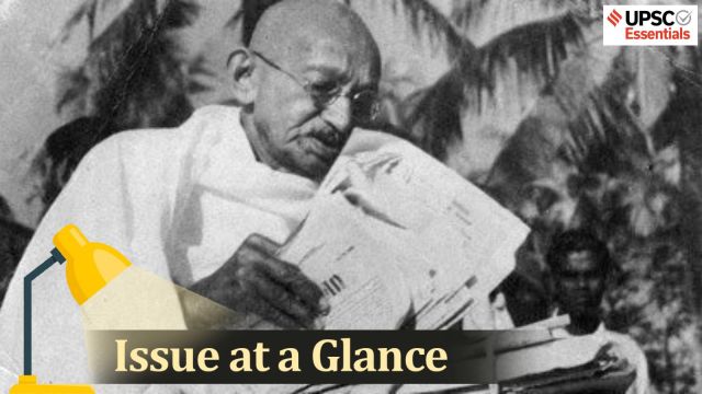 UPSC Issue at a Glance I Gandhi's Philosophy in Constitution and Government Policies: 3 Key Questions You Must Know for Prelims and Mains