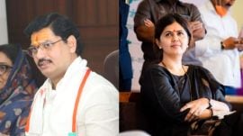Pankaja Munde and Dhananjay Munde
