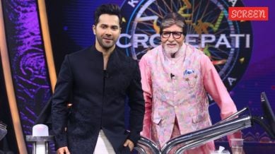 Varun Dhawan joins Amitabh Bachchan on KBC 16