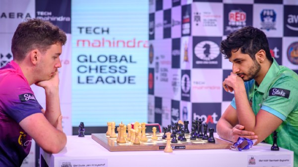 Vidit Gujrathi represents uPGrad Mumba Masters successful  the 2024 Global Chess League