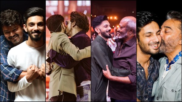 Vijay, Shah Rukh Khan, Rajinikanth and Kamal Haasan along with Anirudh