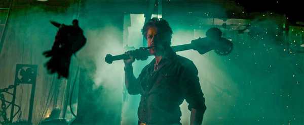 Shah Rukh Khan in a still from Jawan. 