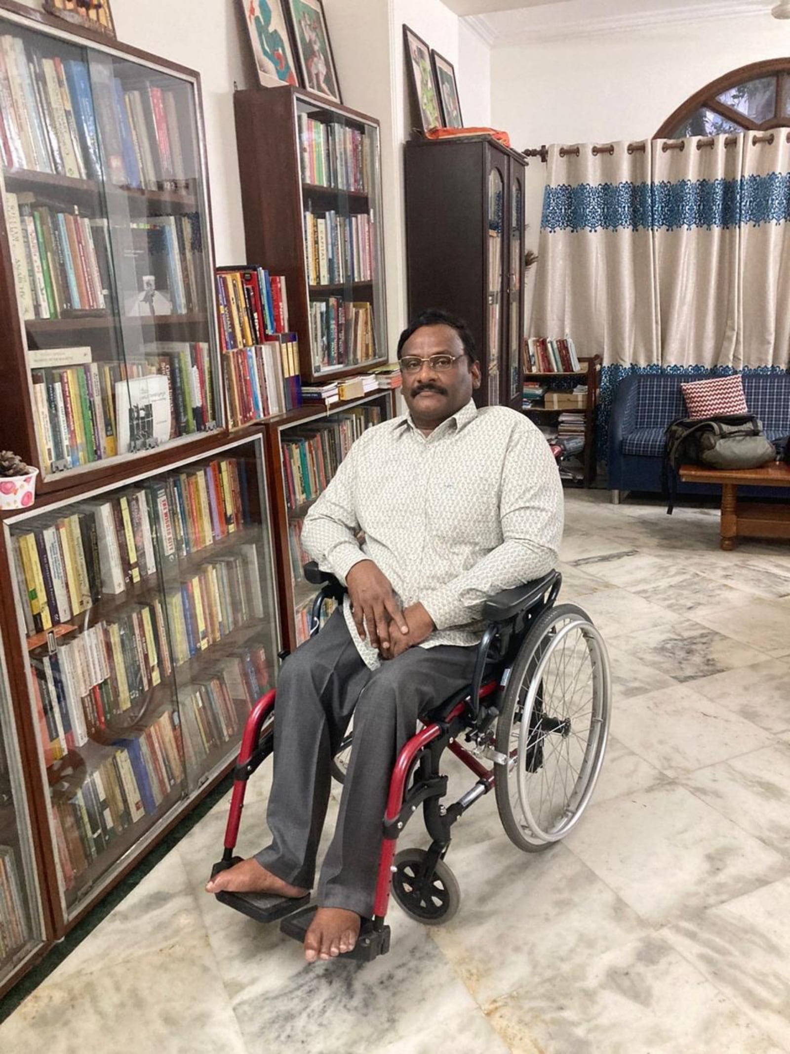  “Until my arrest, Vasantha and I had never been separated for a single day. Ours isn’t just a romantic relationship… It’s more than that. We are in love even now,” he had said in an interview with the Indian Express. (Express Photo)