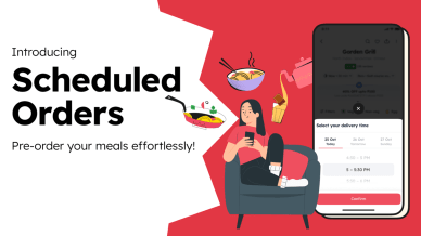 Scheduling food deliveries on Zomato is easy as 1,2,3.